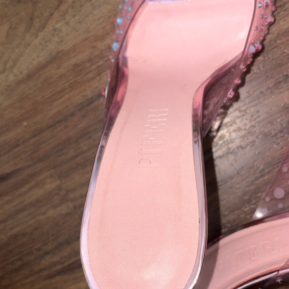 PIFERI CRYSTAL MULES ✨
Made in Italy • Rare • $1200 Retail - Picture 9 of 11